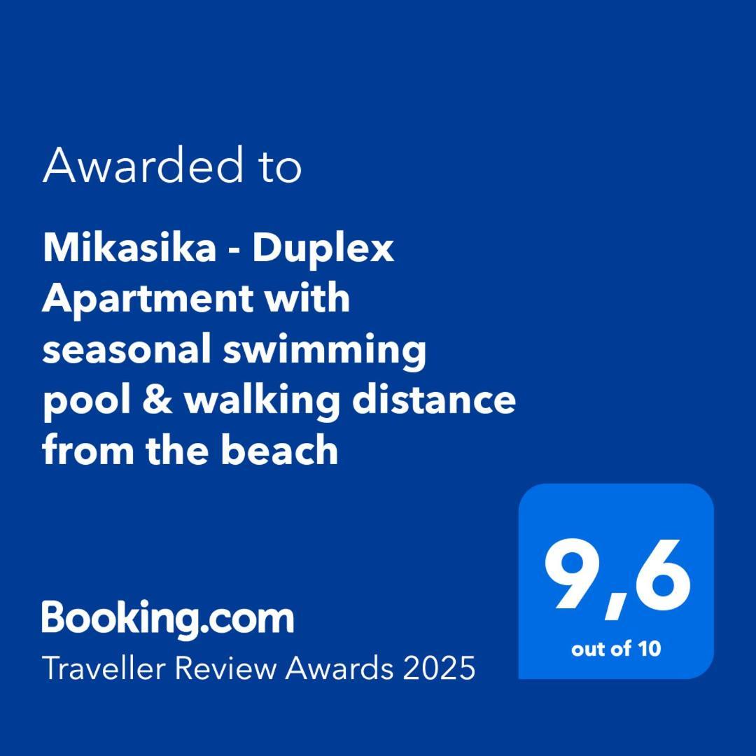 Mikasika - Duplex Apartment With Seasonal Swimming Pool & Walking Distance From The Beach La Cala Del Moral Bagian luar foto